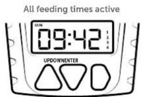 Dörr Compact B0CHW4KGXN - Enter feeding times 3 and 4 - 1
