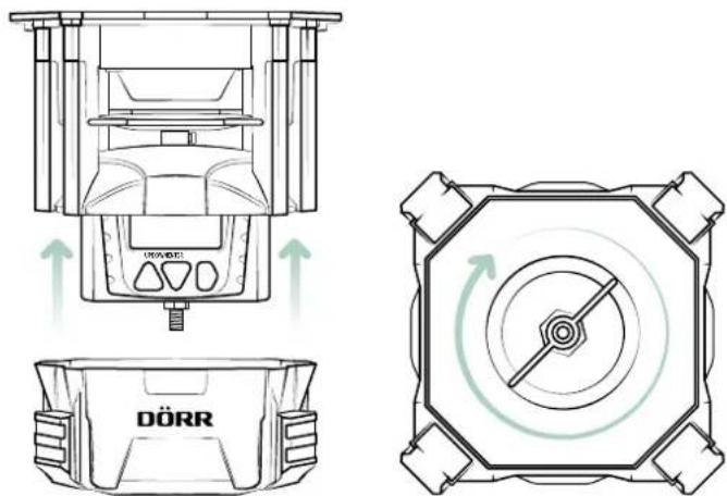 Dörr Compact B0CHW4KGXN - DEAKTIVERE TIMEREN - 1
