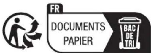 FR DOCUMENTS PAPIER BAC DE TRI