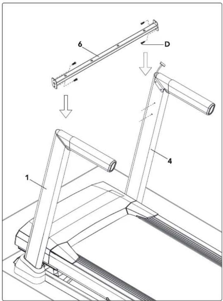 BOWFLEX T8.5J - 組裝步驟 1 - 3