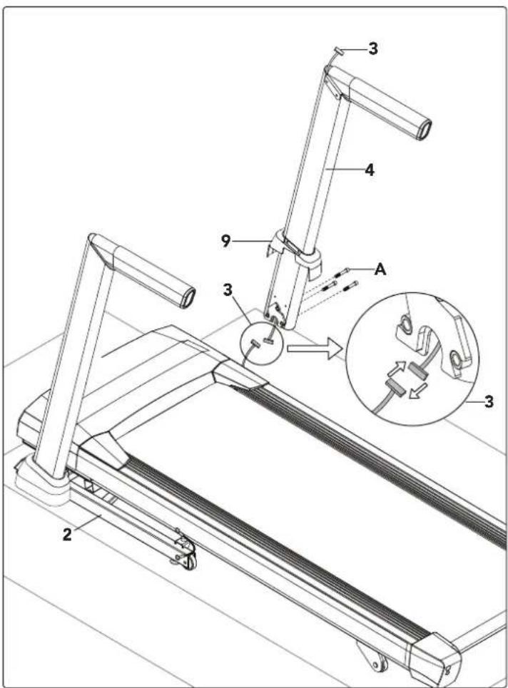 BOWFLEX T8.5J - PASSO DI MONTAGGIO PASSO 1 - 2