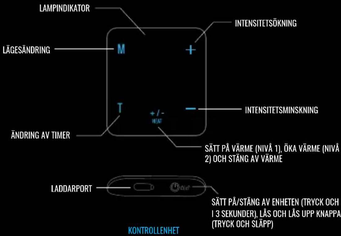 COMPEX ComfortTENS Back - INSTÄLLNINGAR - 1