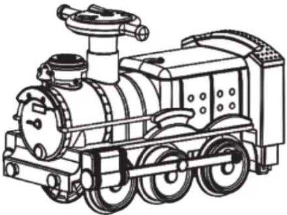 Rollplay Steam Train - Parts - 1