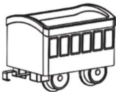 Rollplay Steam Train - Parts - 2