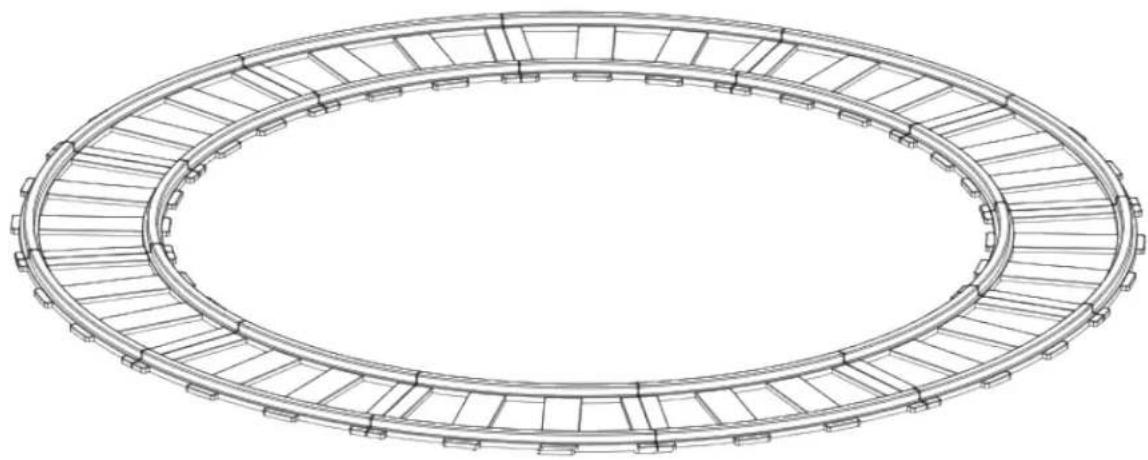 Rollplay Steam Train - Assemble the Circle Track - 1