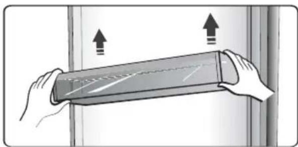 HISENSE RS3P558NEFD - Glass shelves and Door racks - 1