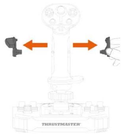 THRUSTMASTER Sol-R 3 AVA Grip Add-On - Oikeakätisen tilan vaihto vasenkätiseen tilaan - 2