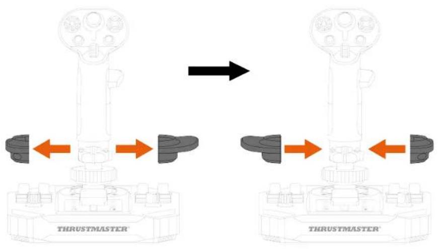 THRUSTMASTER Sol-R 3 AVA Grip Add-On - Base\* 베이스에 대한 구성 예 - 8