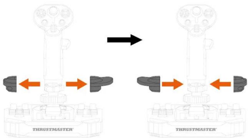 THRUSTMASTER Sol-R 3 AVA Grip Add-On - Cambio del modo para diestros al modo para zurdos - 8