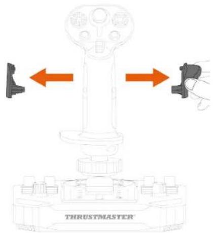 THRUSTMASTER Sol-R 3 AVA Grip Add-On - Passare dalla modalità Mancina alla modalità Destrimane - 2