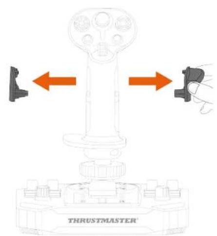 THRUSTMASTER Sol-R 3 AVA Grip Add-On - Montage mode Gaucher >mode Droitier - 2