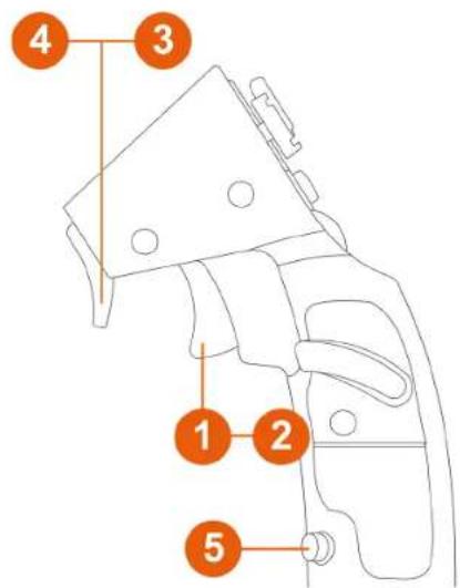 THRUSTMASTER Sol-R 3 AVA Grip Add-On - Tryb praworęczny w przypadku podstawy AVA\* - 1