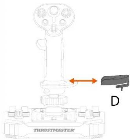 THRUSTMASTER Sol-R 3 AVA Grip Add-On - Adaptador de altura - 2