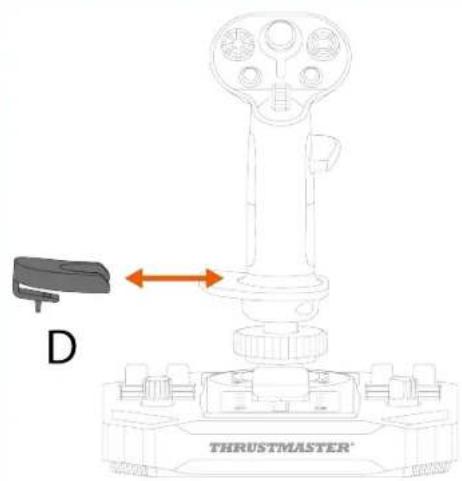 THRUSTMASTER Sol-R 3 AVA Grip Add-On - Mudar do modo Esquerdino para o modo Destro - 11