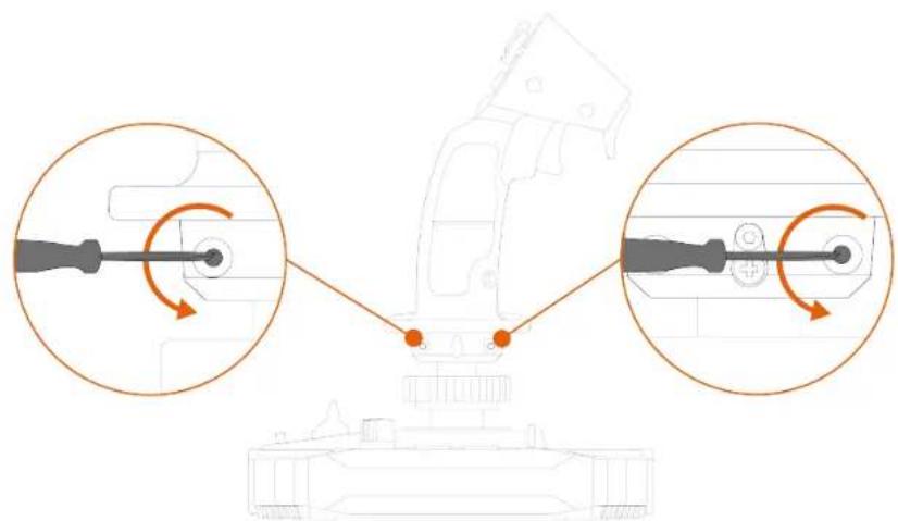 THRUSTMASTER Sol-R 3 AVA Grip Add-On - Prechod z Režimu pre l'avákov do Režimu pre pravákov - 4