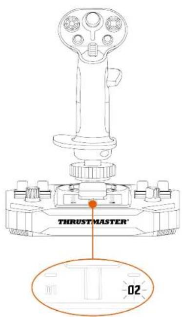 THRUSTMASTER Sol-R 3 AVA Grip Add-On - Sol-R\*베이스 구성의 예 - 1