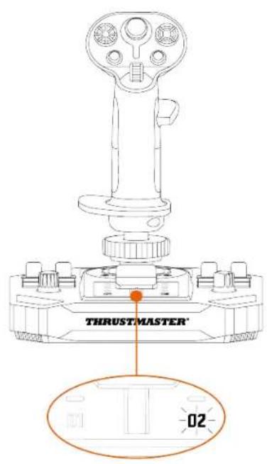 THRUSTMASTER Sol-R 3 AVA Grip Add-On - Ejemplo de configuración con una base Sol-R\* - 1