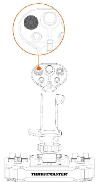 THRUSTMASTER Sol-R 3 AVA Grip Add-On - Разнонаправленный переключатель точки обзора - 1