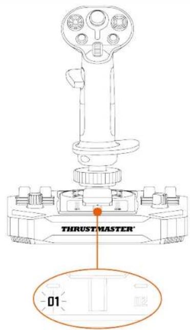 THRUSTMASTER Sol-R 3 AVA Grip Add-On - Sol-R\* 底座的組態示例 - 2