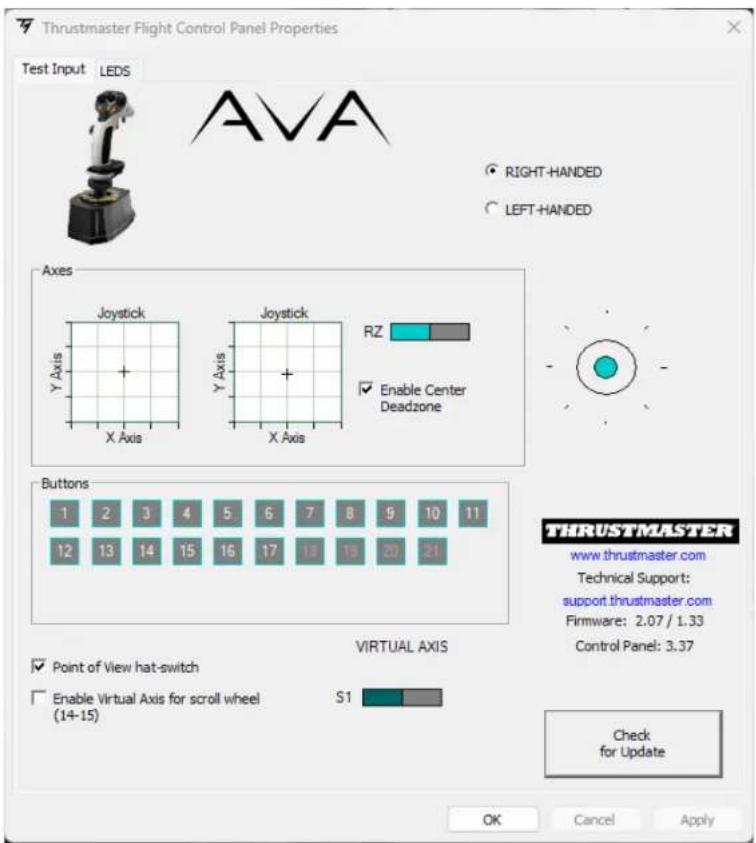 THRUSTMASTER Sol-R 3 AVA Grip Add-On - Base\* 底座的配置示例 - 1