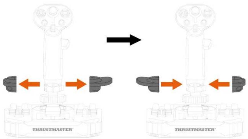 THRUSTMASTER Sol-R 3 AVA Grip Add-On - Ändra från högerhänt läge till vänsterhänt läge - 8