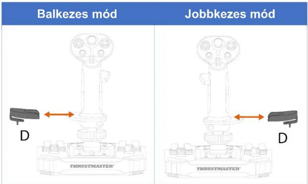 THRUSTMASTER Sol-R 3 AVA Grip Add-On - Váltás Balkezes módról Jobbkezes módra - 11