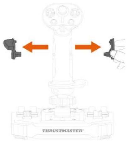THRUSTMASTER Sol-R 3 AVA Grip Add-On - Wechsel vom Rechtshänder-Modus zum Linkshänder-Modus - 2