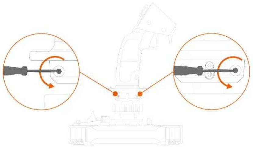 THRUSTMASTER Sol-R 3 AVA Grip Add-On - 왼손잡이 모드에서 오른손잡이 모드로 변경 - 7