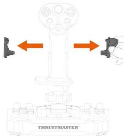 THRUSTMASTER Sol-R 3 AVA Grip Add-On - Mudar do modo Esquerdino para o modo Destro - 2