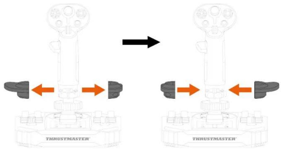 THRUSTMASTER Sol-R 3 AVA Grip Add-On - Mudar do modo Esquerdino para o modo Destro - 8