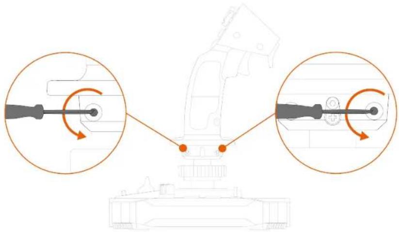 THRUSTMASTER Sol-R 3 AVA Grip Add-On - 从左利手模式更改为右利手模式 - 7