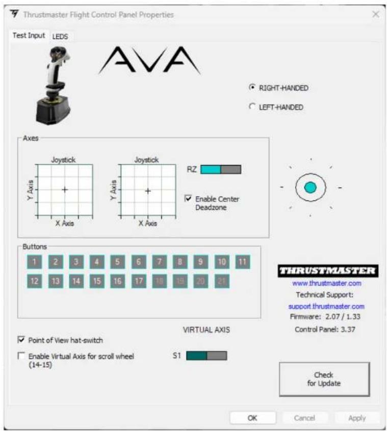THRUSTMASTER Sol-R 3 AVA Grip Add-On - Base\* 베이스에 대한 구성 예 - 1