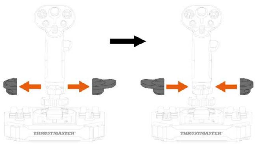 THRUSTMASTER Sol-R 3 AVA Grip Add-On - Base\* 底座的配置示例 - 2