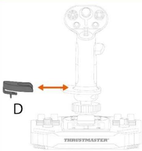 THRUSTMASTER Sol-R 3 AVA Grip Add-On - Переключение из режима для левой руки в режим для правой руки - 11