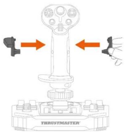 THRUSTMASTER Sol-R 3 AVA Grip Add-On - 從左利手模式變更為右利手模式 - 3