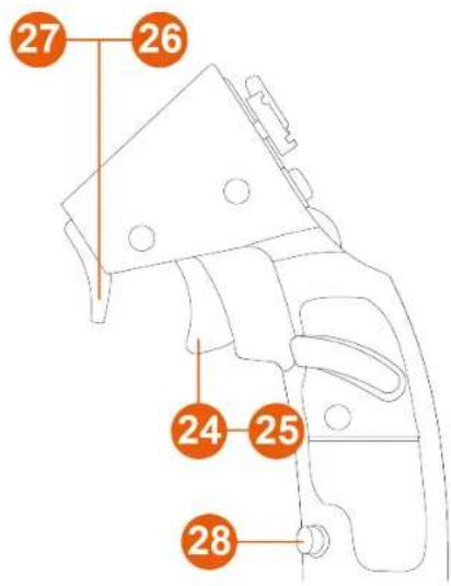 THRUSTMASTER Sol-R 3 AVA Grip Add-On - Högerhänt läge med Sol-R\*-basen - 1
