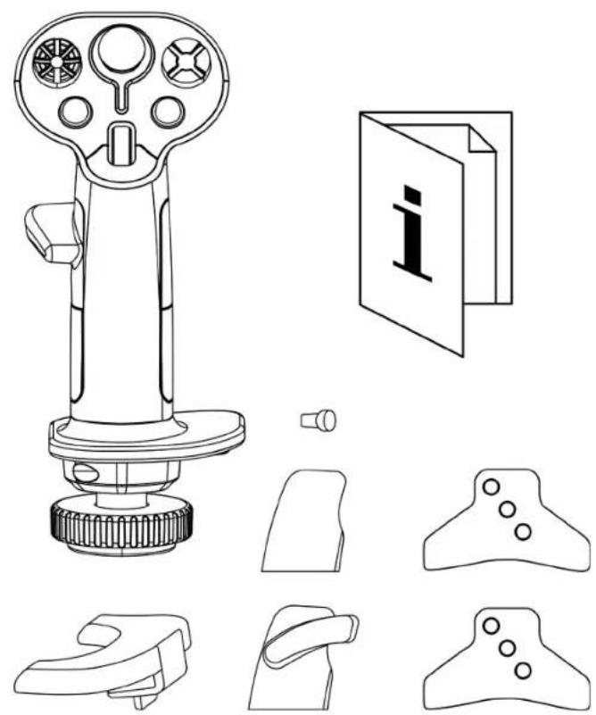 THRUSTMASTER Sol-R 3 AVA Grip Add-On - パッケージ内容 - 1