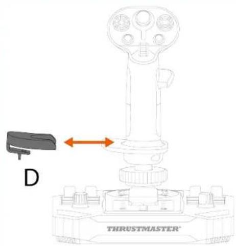 THRUSTMASTER Sol-R 3 AVA Grip Add-On - Ändra från vänsterhänt läge till högerhänt läge - 11