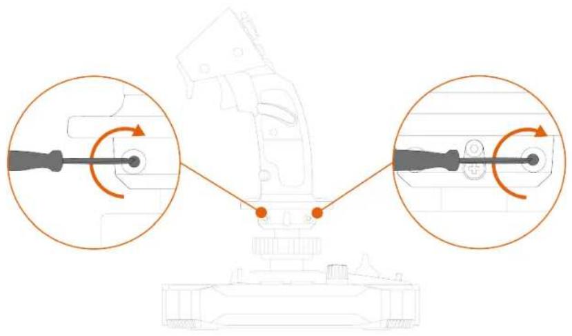 THRUSTMASTER Sol-R 3 AVA Grip Add-On - Changing from Left-handed mode to Right-handed mode - 9