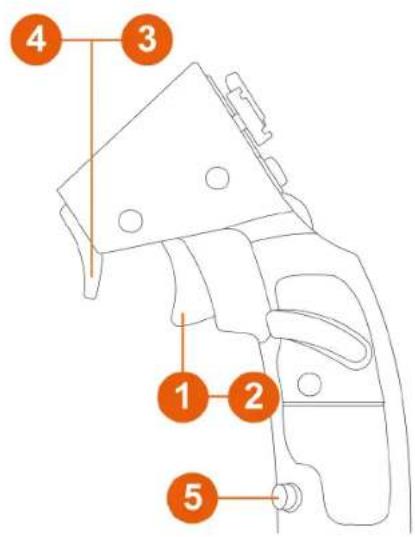 THRUSTMASTER Sol-R 3 AVA Grip Add-On - 搭配 AVA\* 底座時的右利手模式 - 1