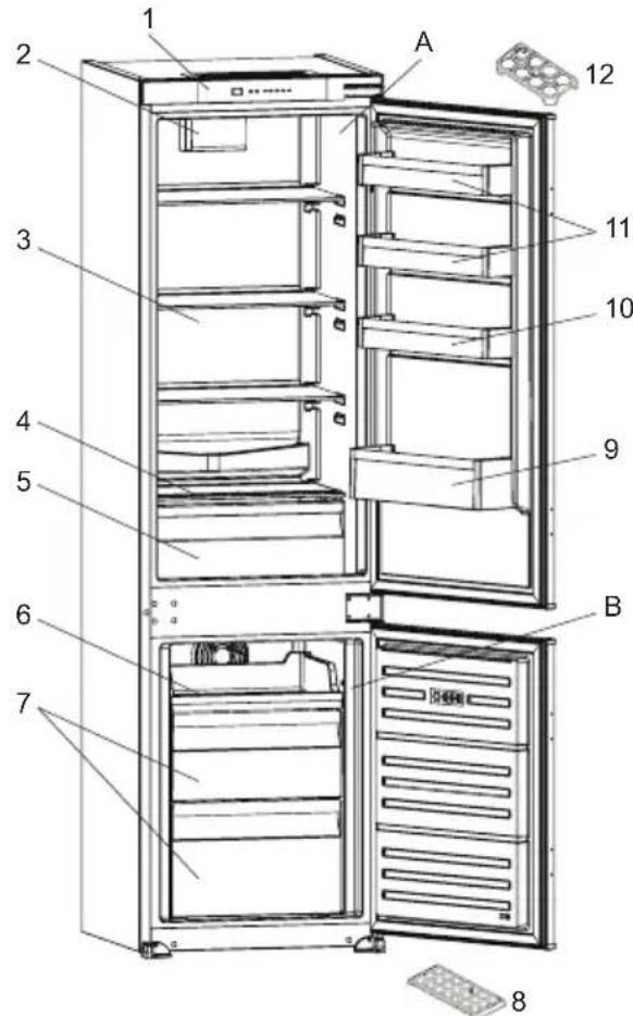 ILVE R60BICSL - GERÄTEBESCHREIBUNG - 1