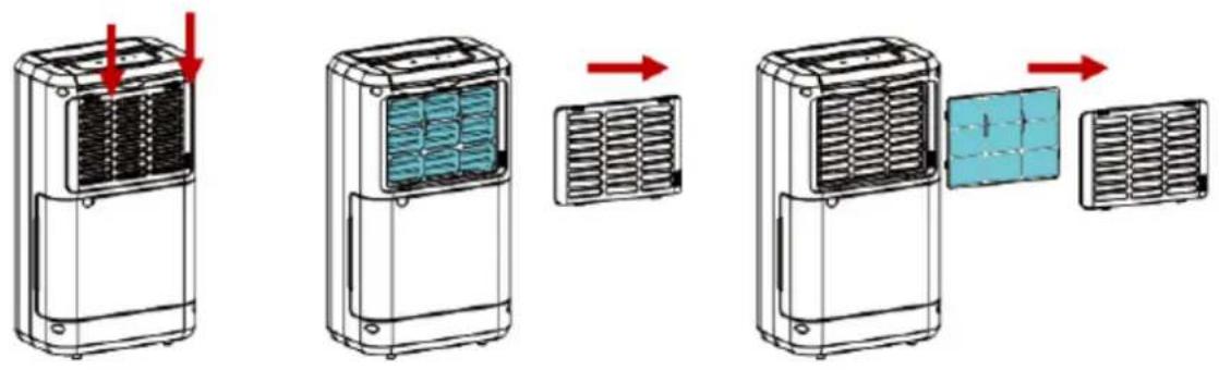 HTW HTWD020A4 - Pour nettoyer le filtre à air - 1