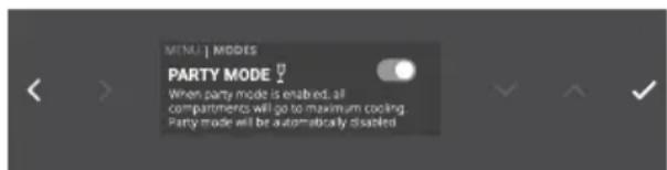 Atag KDC9178NC - PARTY-MODUS(PARTYMODE) - 1