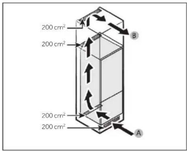 HOOVER HONBQT5518DK-UK - Dimenzije izdelka - 2