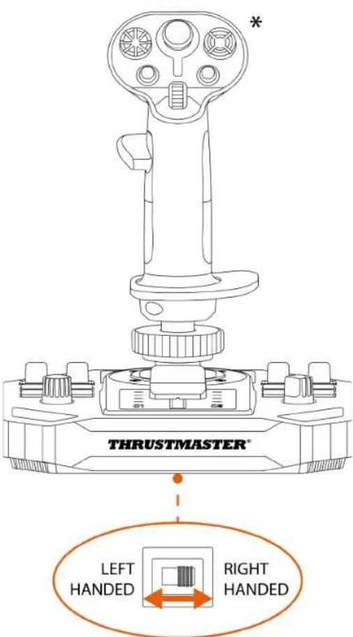 THRUSTMASTER Sol-R 5 Base - Höger- eller vänsterhänt läge - 1