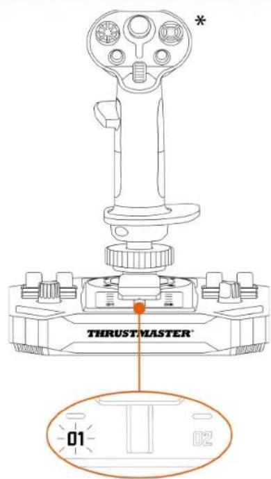 THRUSTMASTER Sol-R 5 Base - Tryb praworęczny lub leworęczny - 4