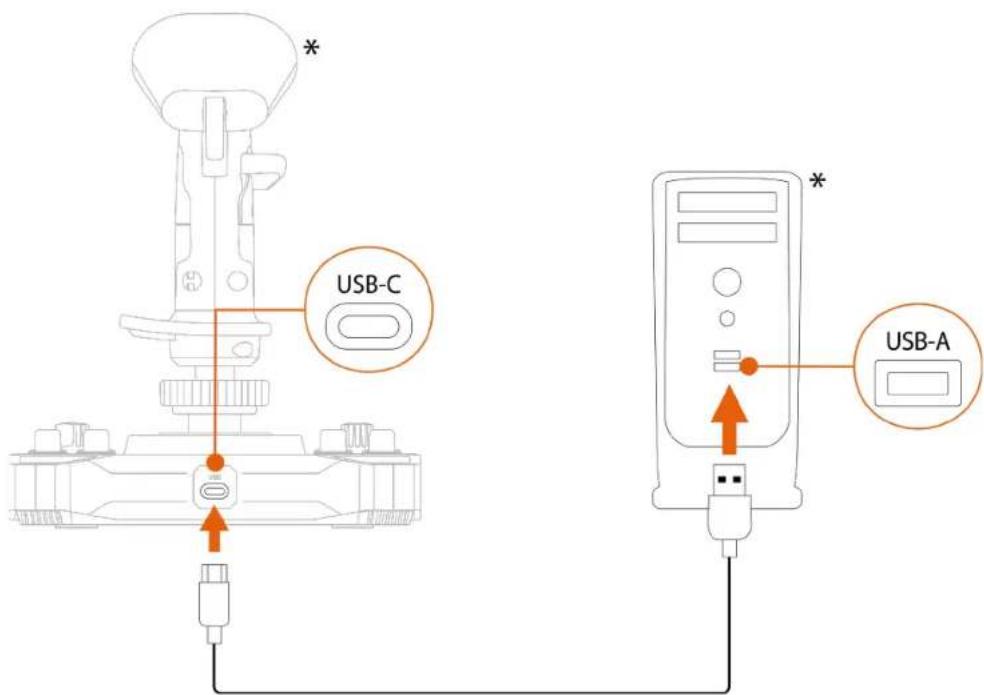 THRUSTMASTER Sol-R 5 Base - Installazione su PC - 1