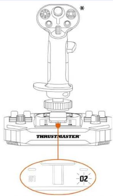 THRUSTMASTER Sol-R 5 Base - 왼손잡이 모드 오른손잡이 모드 - 1