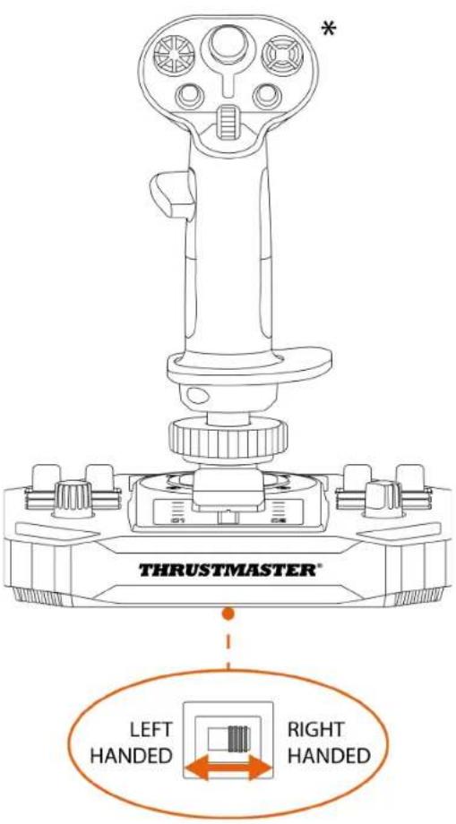 THRUSTMASTER Sol-R 5 Base - Oikea- tai vasenkätinen tila - 1