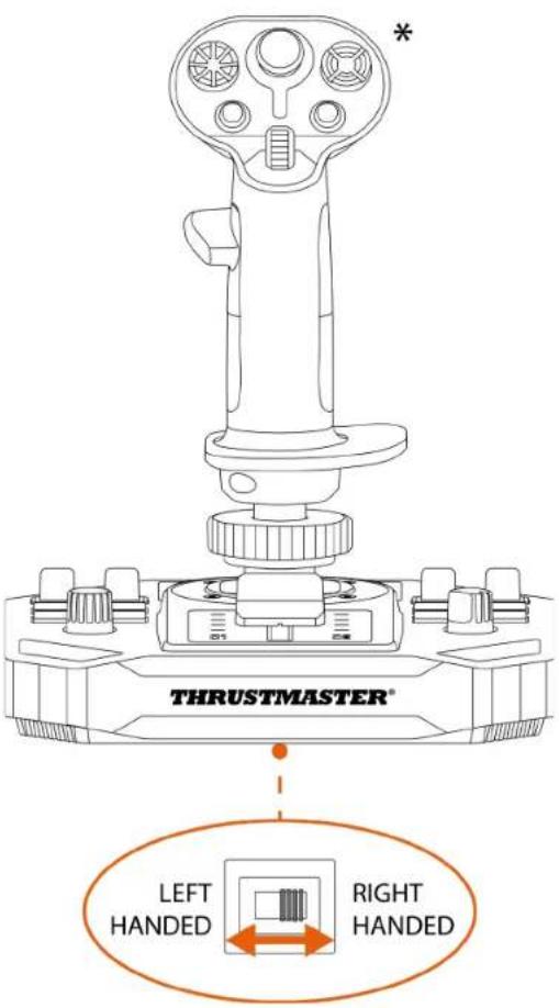 THRUSTMASTER Sol-R 5 Base - 右利手或左利手模式 - 1